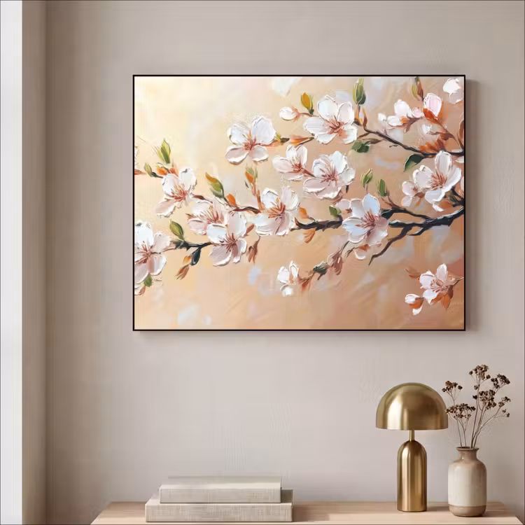 Art Frame - Bloesemtakken - Schilderachtig - Roze — 5