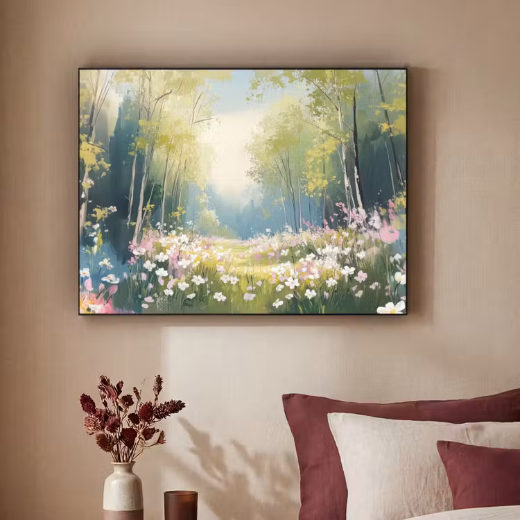 Art Frame - Bos - Schilderstijl - Kleurrijk — 3
