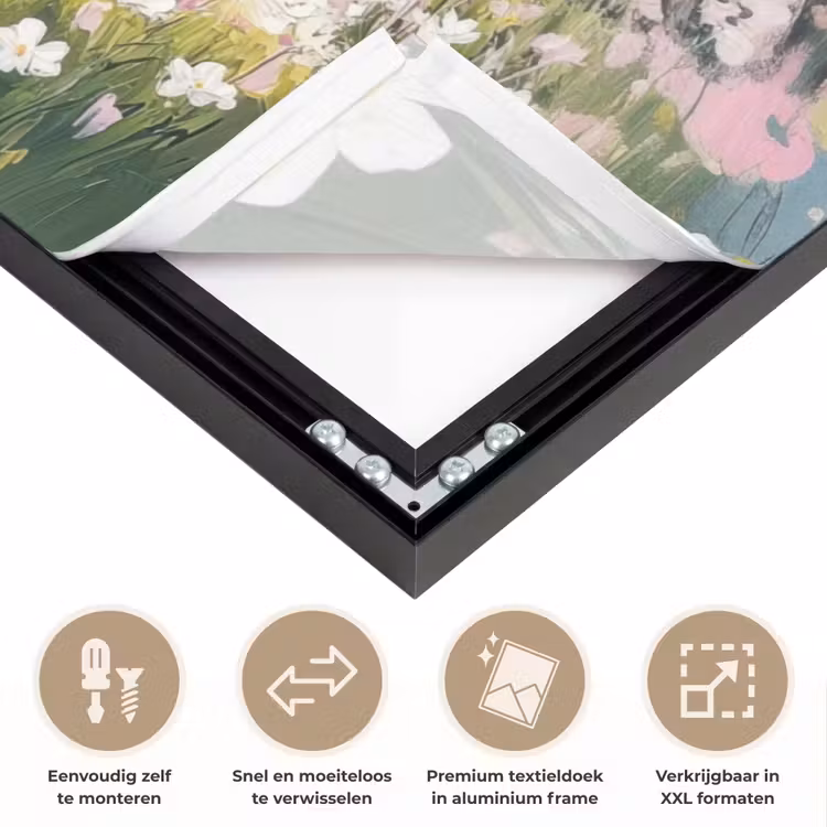 Art Frame - Bos - Schilderstijl - Kleurrijk — 4