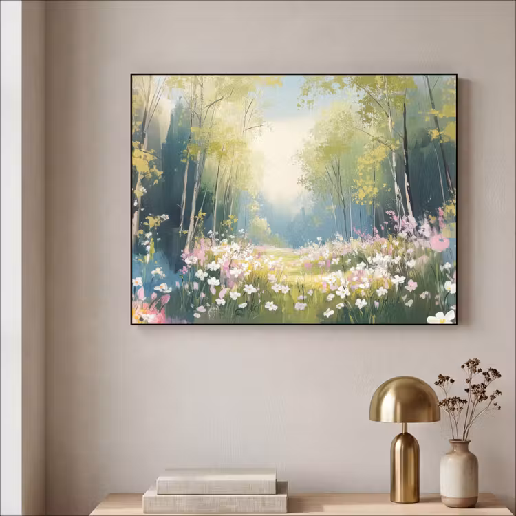 Art Frame - Bos - Schilderstijl - Kleurrijk — 5