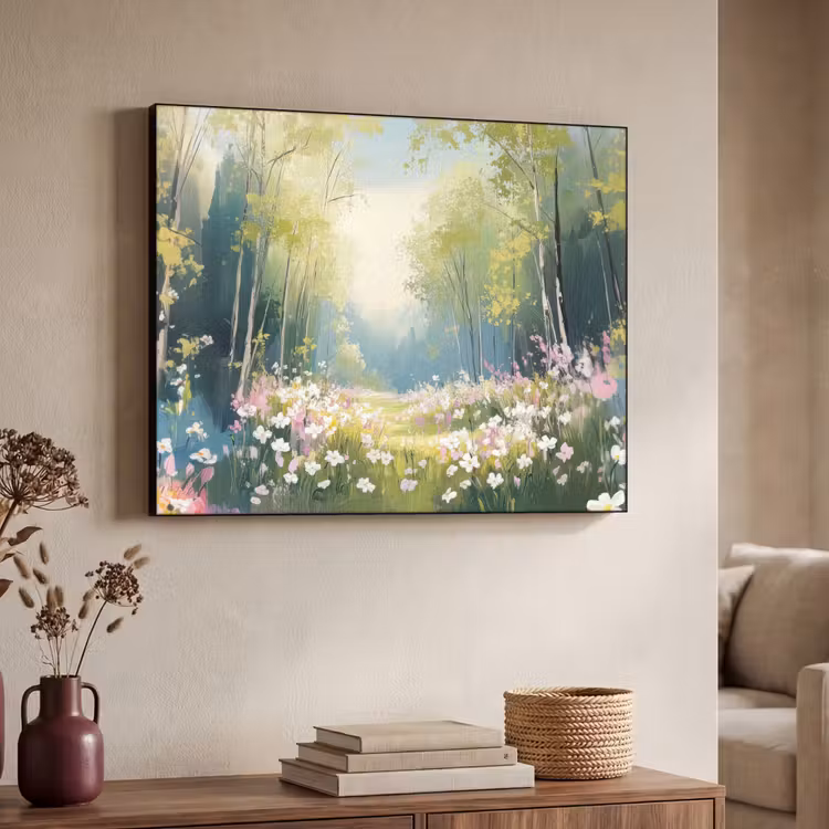 Art Frame - Bos - Schilderstijl - Kleurrijk — 7