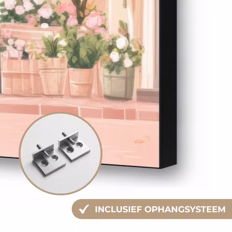 Art Frame - Bloemen - Huizen - Dorp — 6