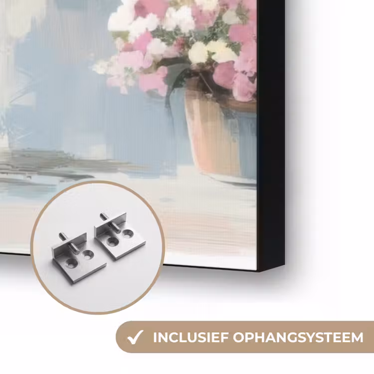 Art Frame - Fiets - Pastelkleuren - Bloemen — 6