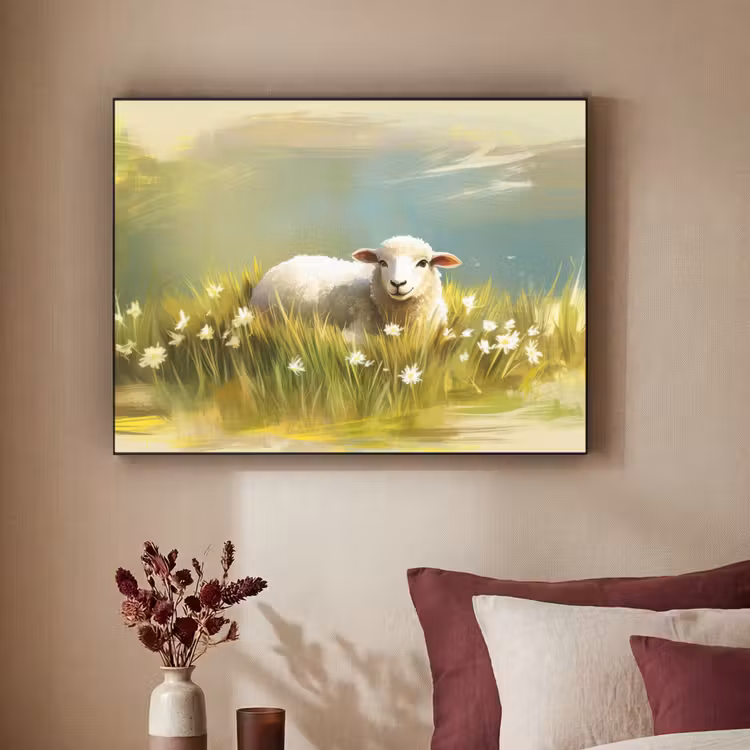 Art Frame - Schaap - Weide - Groen — 3