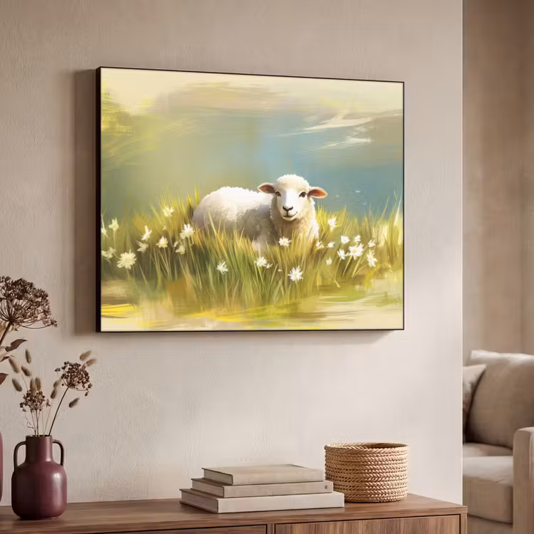 Art Frame - Schaap - Weide - Groen — 7