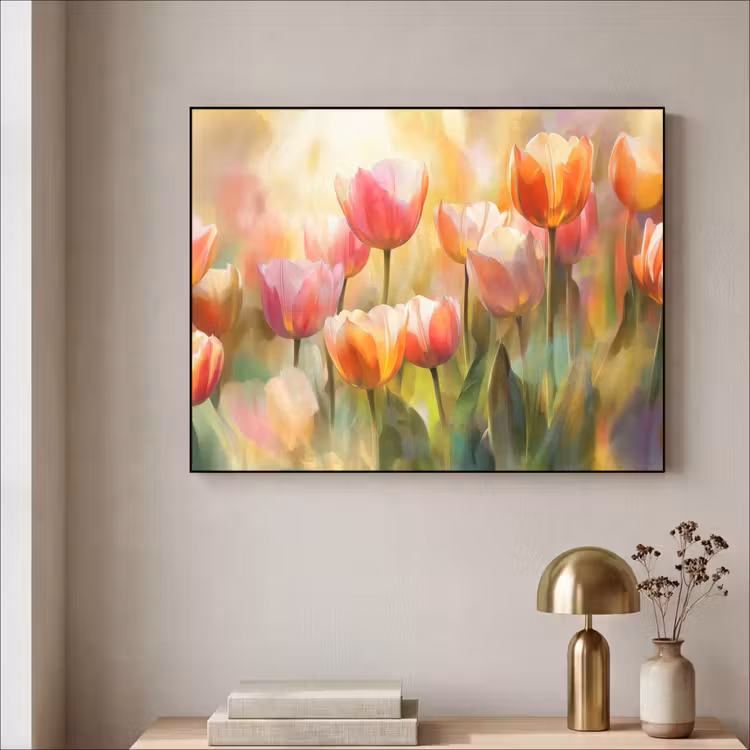 Art Frame - Tulpen - Sprookjesachtig - Kleurrijk — 5
