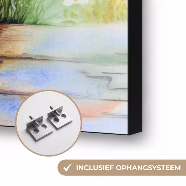 Art Frame - Vaas - Delftsblauw - Madeliefjes — 6