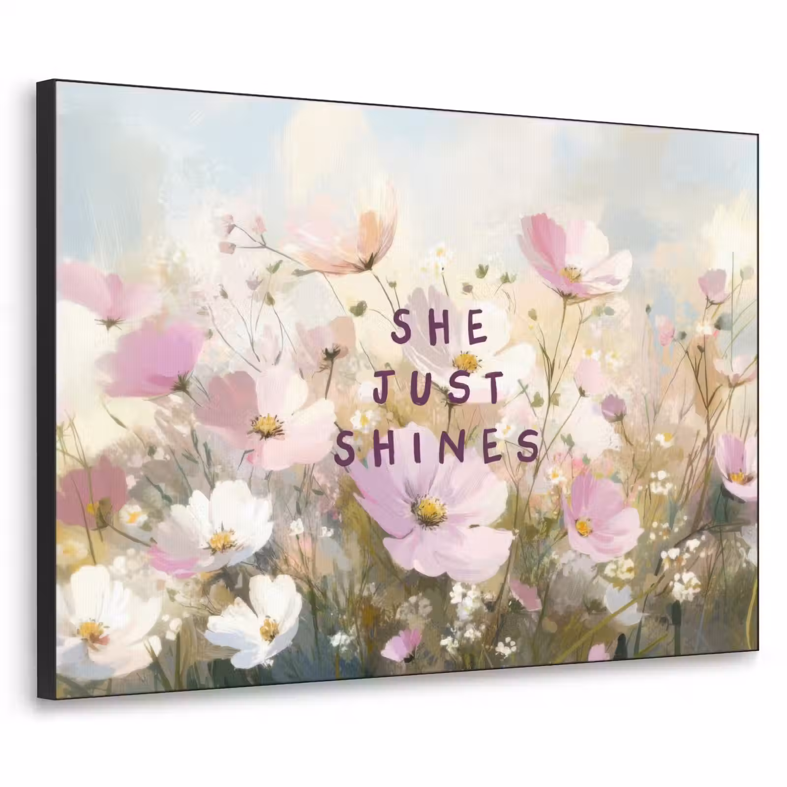 Art Frame - Quote - Bloemen - Schilderachtig — 1