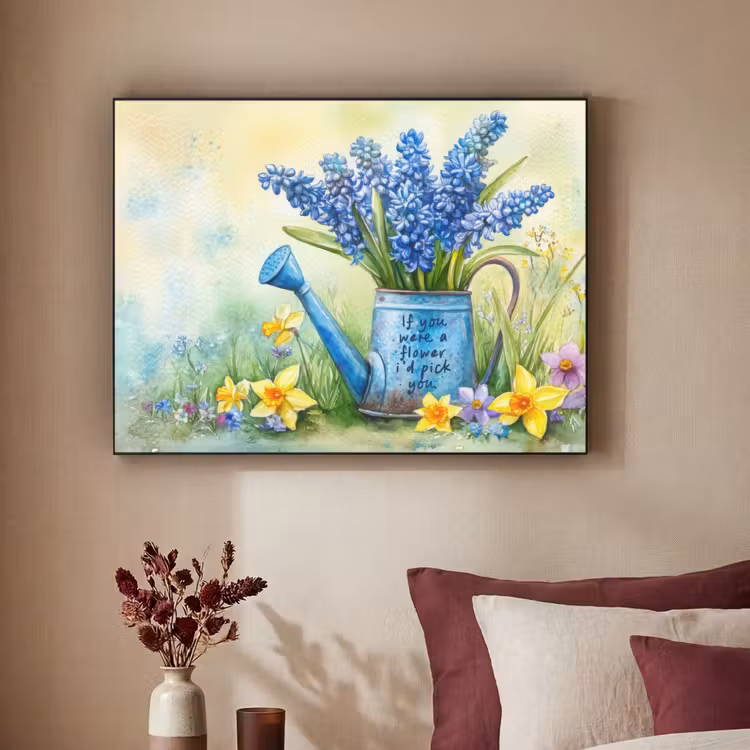 Art Frame - Lavendelbloemen - Quote - Gieter — 3