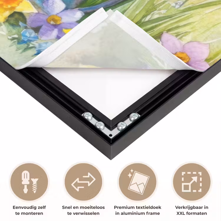 Art Frame - Lavendelbloemen - Quote - Gieter — 4