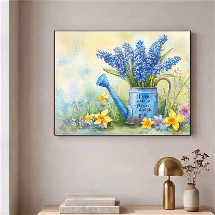 Art Frame - Lavendelbloemen - Quote - Gieter — 5
