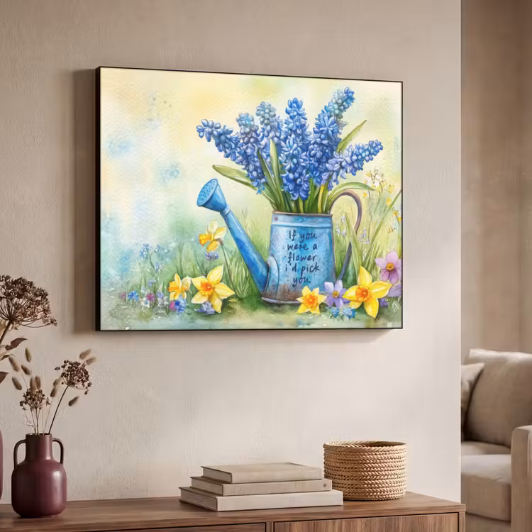Art Frame - Lavendelbloemen - Quote - Gieter — 7
