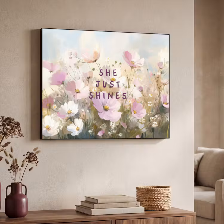Art Frame - Quote - Bloemen - Schilderachtig — 7