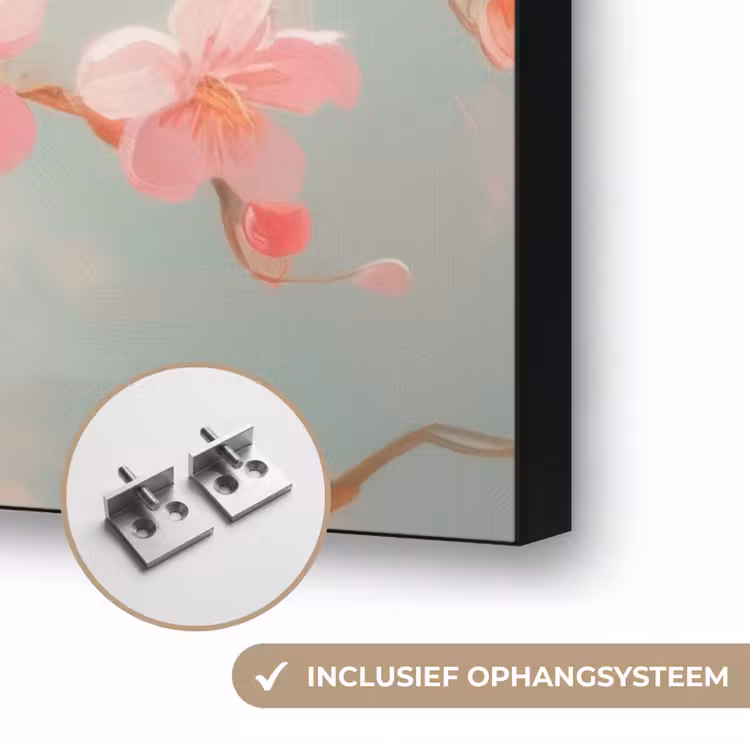 Art Frame - Roodborstjes - Sierlijk - Bloesemtak — 6