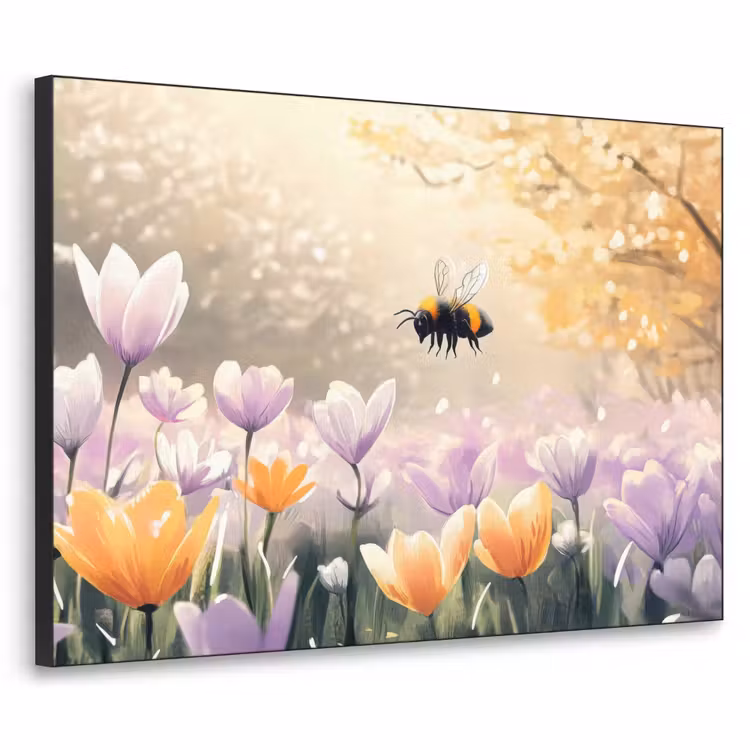 Art Frame - Viooltjes - bij - Zonlicht — 1