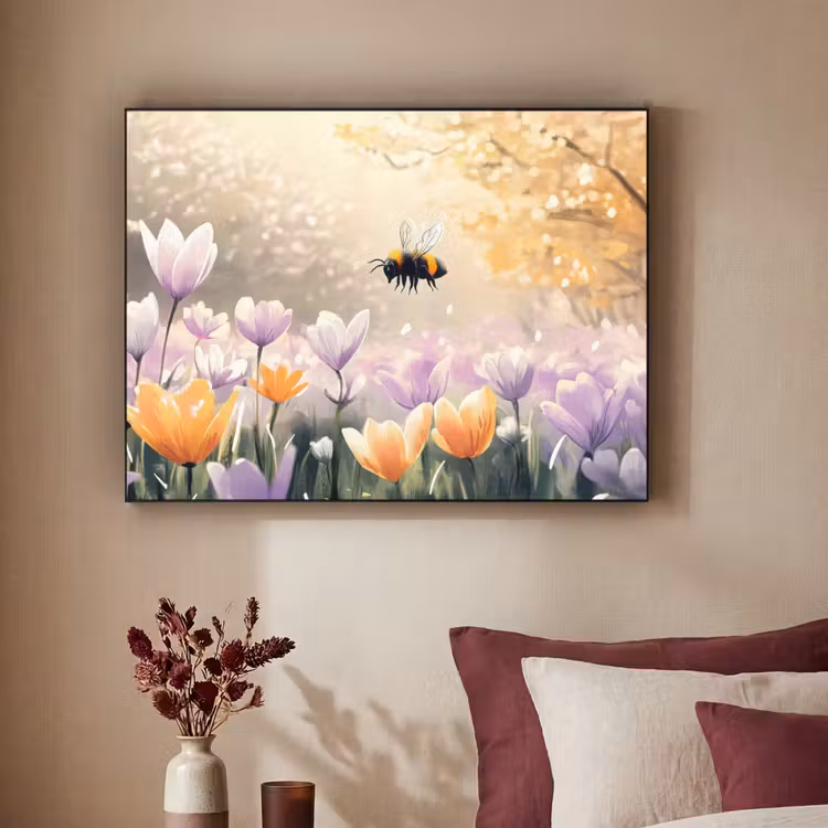 Art Frame - Viooltjes - bij - Zonlicht — 3