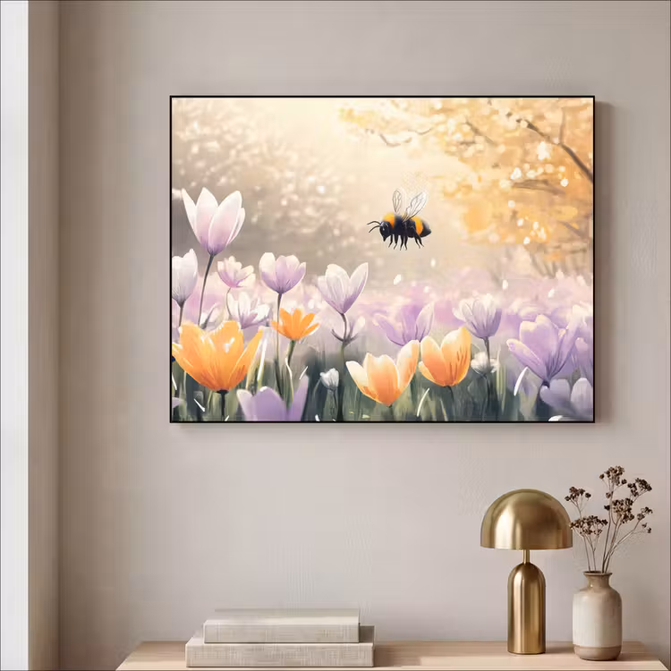 Art Frame - Viooltjes - bij - Zonlicht — 5