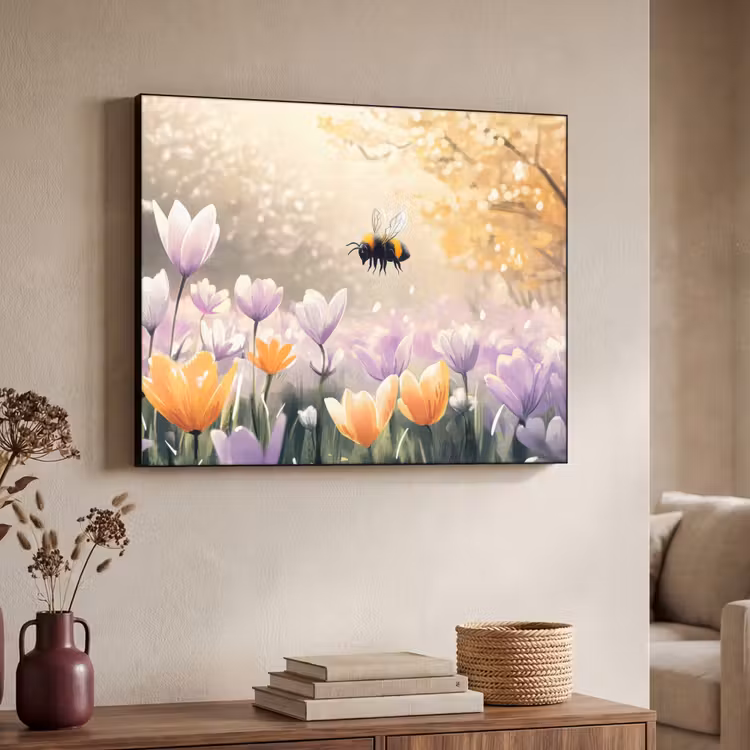 Art Frame - Viooltjes - bij - Zonlicht — 7