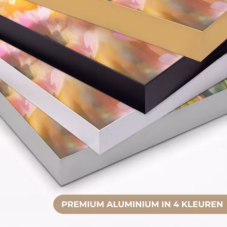 Art Frame - Vlinders - Oranje - Bloemen — 2