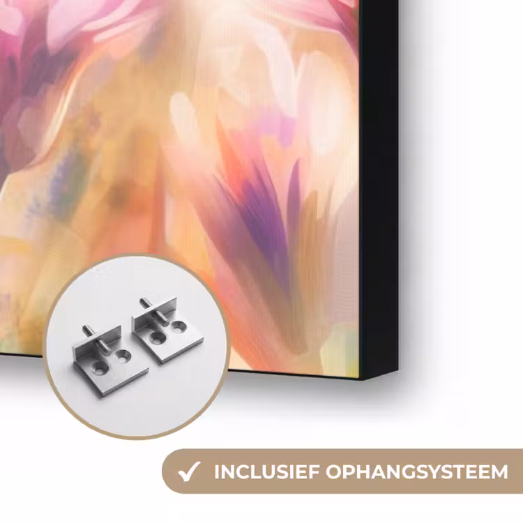Art Frame - Vlinders - Oranje - Bloemen — 6
