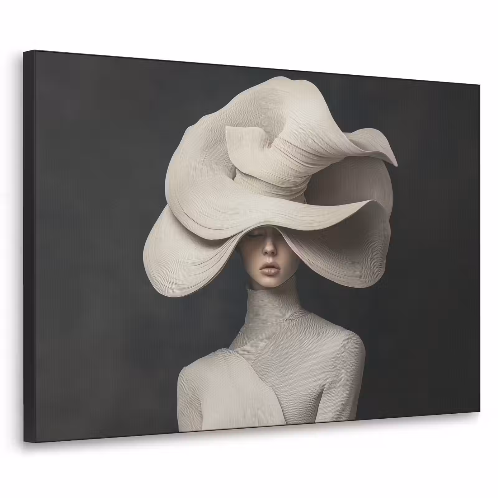 Art Frame - Modern - Vrouw - Hoed — 1