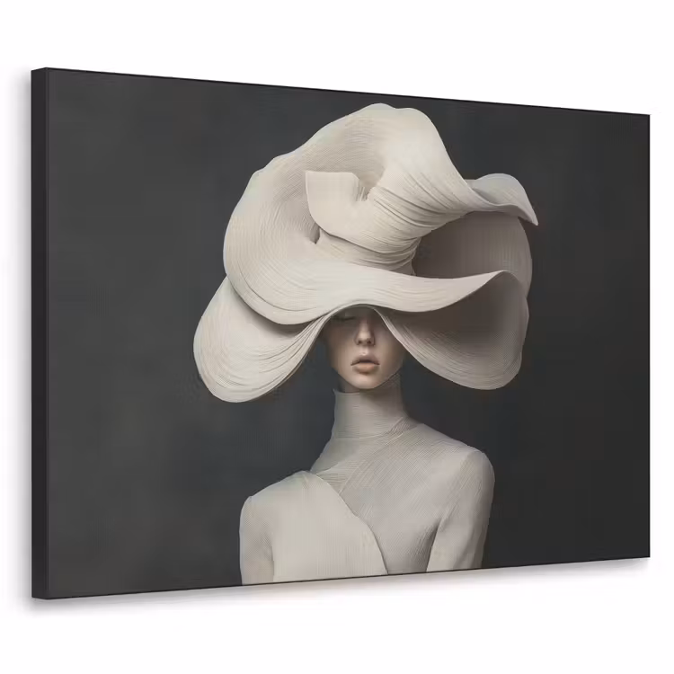 Art Frame - Modern - Vrouw - Hoed — 1