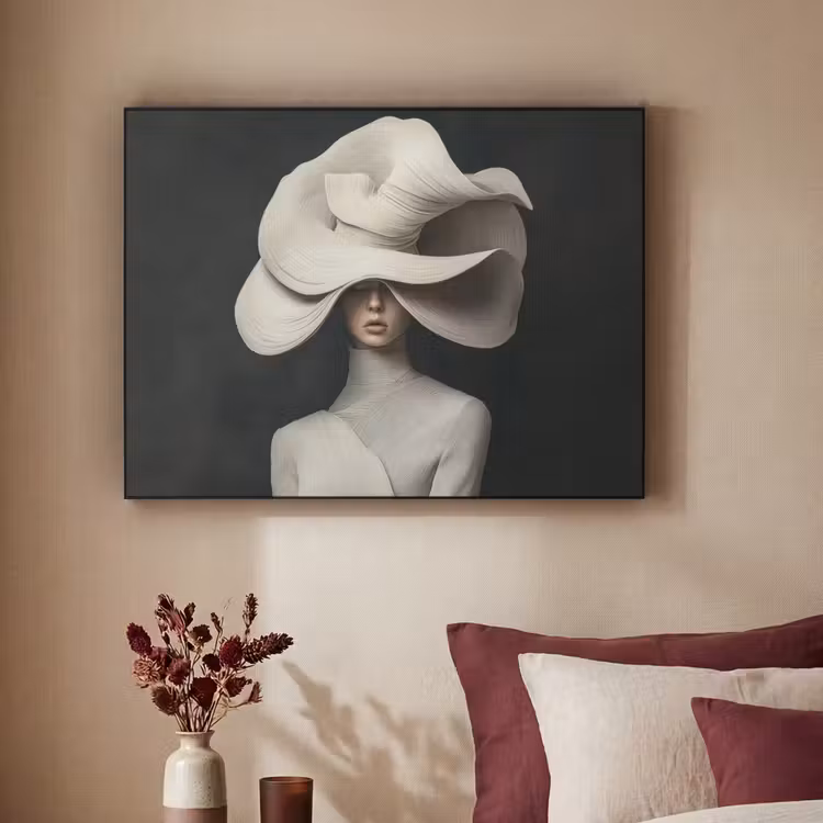 Art Frame - Modern - Vrouw - Hoed — 3