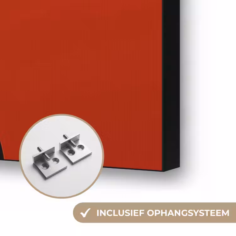 Art Frame - Oranje - Hoed - Vrouw — 6