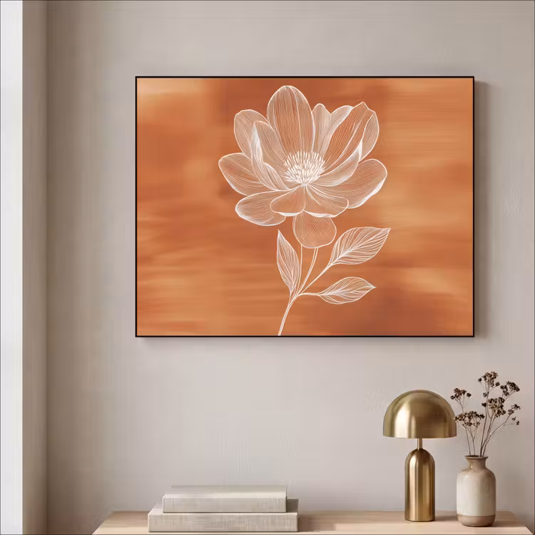 Art Frame - Bloem - Minimalistisch - Wit — 5