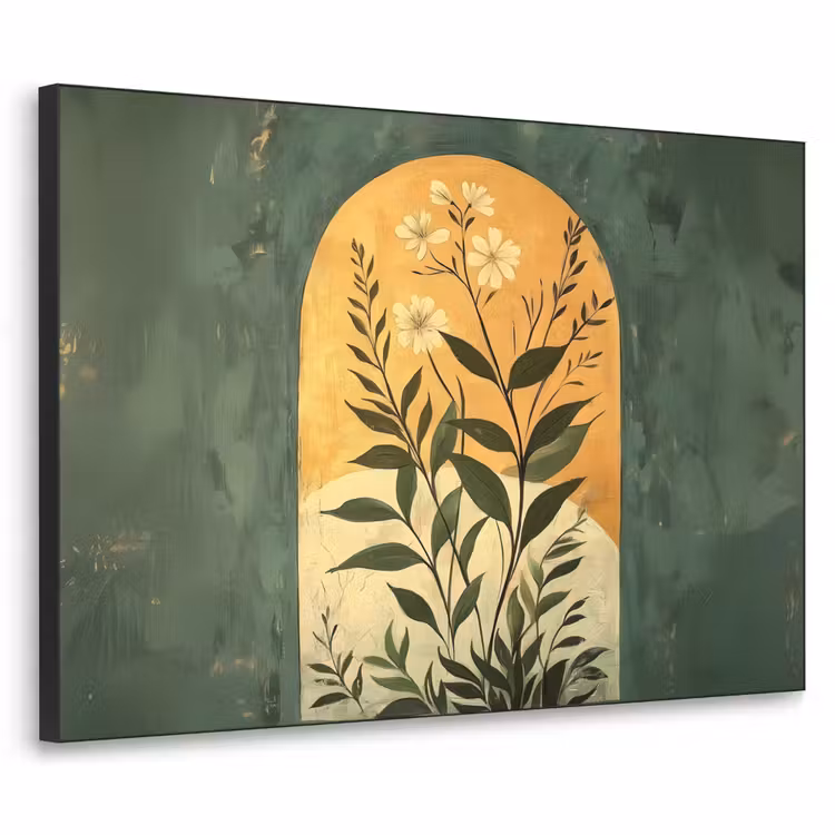Art Frame - Plant - Bloemen - Wit — 1