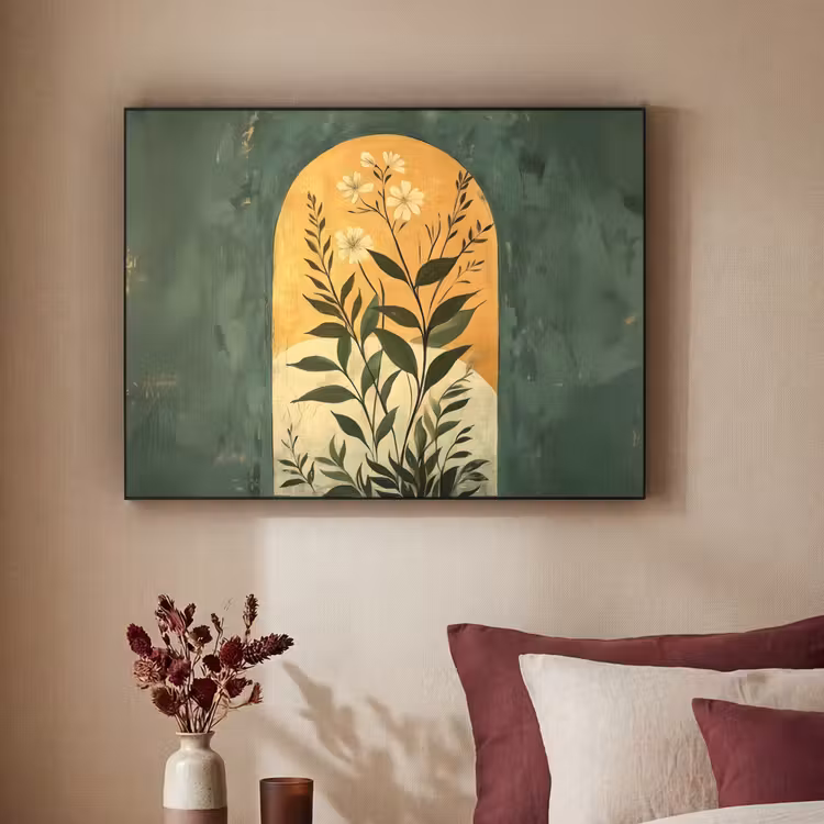 Art Frame - Plant - Bloemen - Wit — 3
