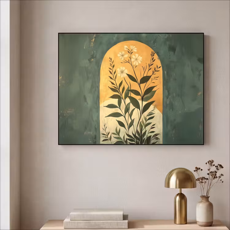 Art Frame - Plant - Bloemen - Wit — 5