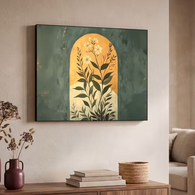 Art Frame - Plant - Bloemen - Wit — 7