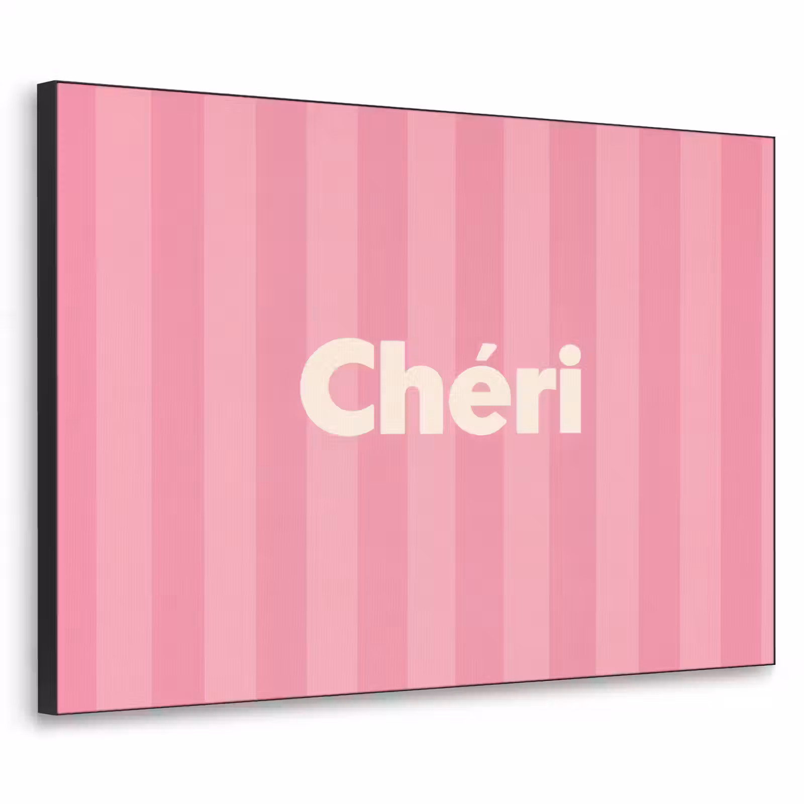 Art Frame - Gestreept - Roze - Chéri — 1