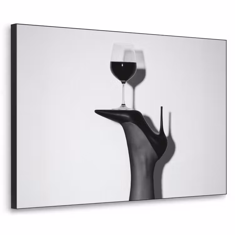 Art Frame - Hak - Wijn - Minimalistisch - Zwart — 1