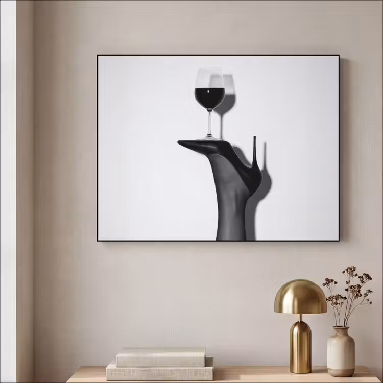 Art Frame - Hak - Wijn - Minimalistisch - Zwart — 5