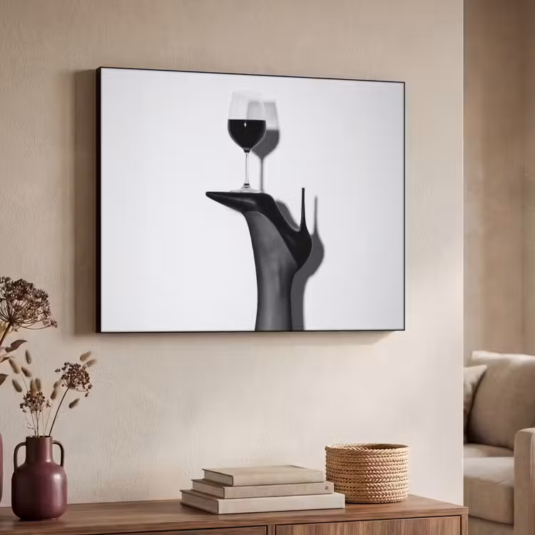 Art Frame - Hak - Wijn - Minimalistisch - Zwart — 7