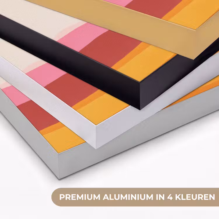 Art Frame - Heuvels - Oranje - Zon - Abstract — 2
