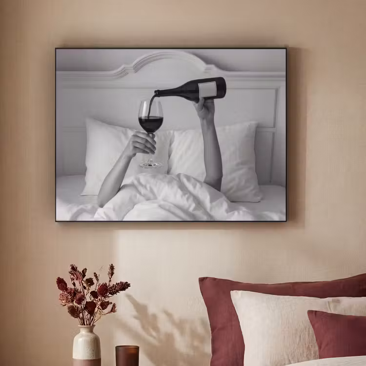 Art Frame - Lakens - Armen - Wijn - Glas — 3