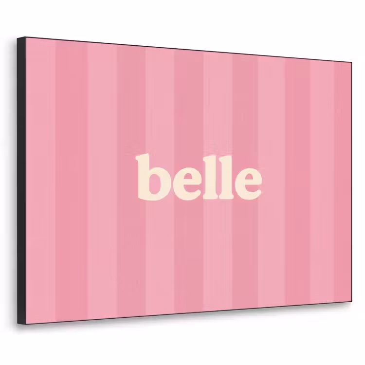 Art Frame - Roze - Gestreept - Belle — 1