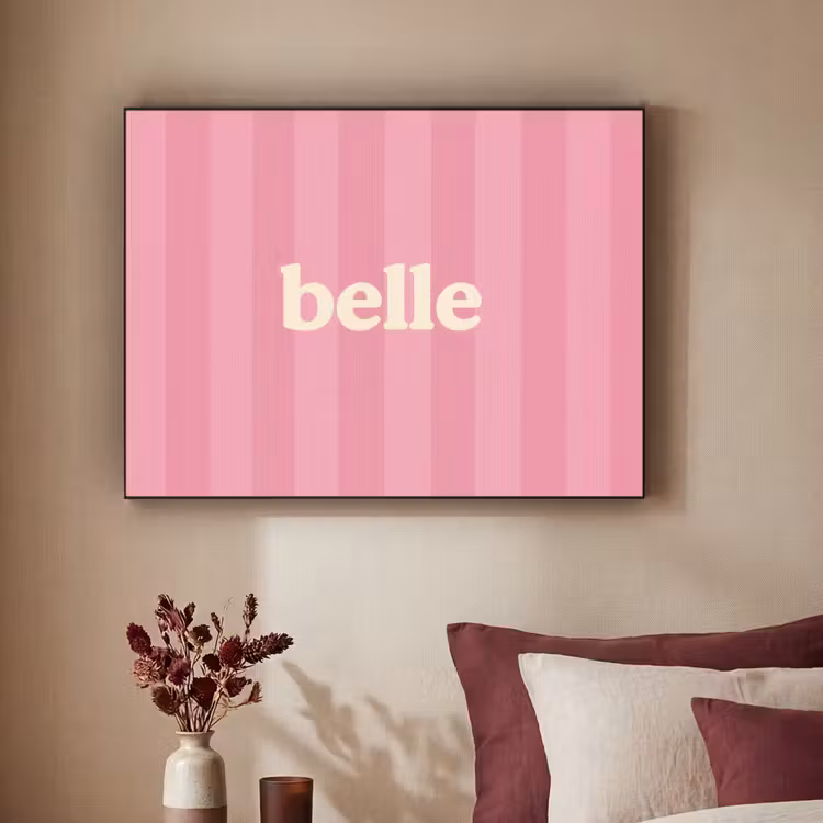 Art Frame - Roze - Gestreept - Belle — 3