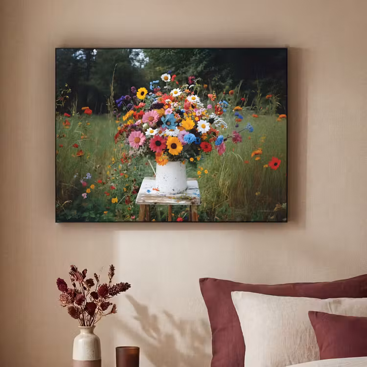 Art Frame - Bloemen - Krukje - Gieter - Veld — 3