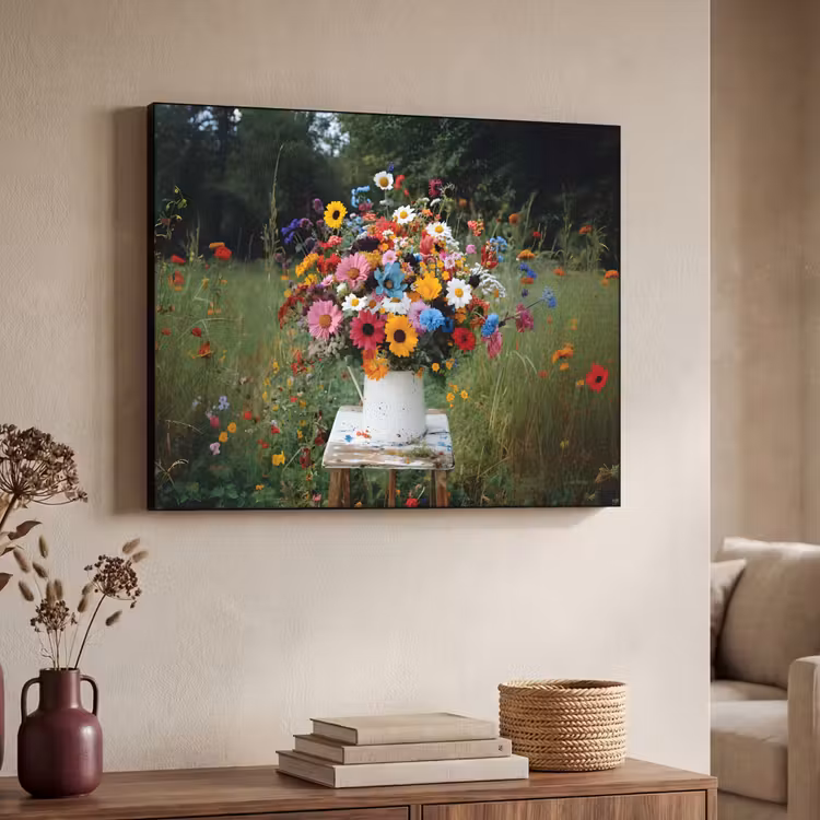 Art Frame - Bloemen - Krukje - Gieter - Veld — 7