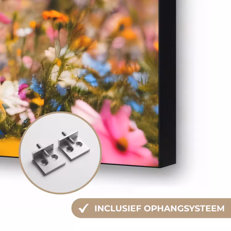 Art Frame - Bloemenweide - Blauw - Lucht - Kleuren — 6