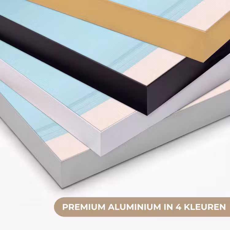 Art Frame - Palmboom - Strandhuis - Roze — 2