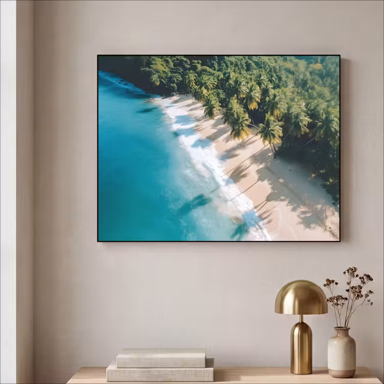 Art Frame - Tropisch - Strand - Water - Palmbomen — 5