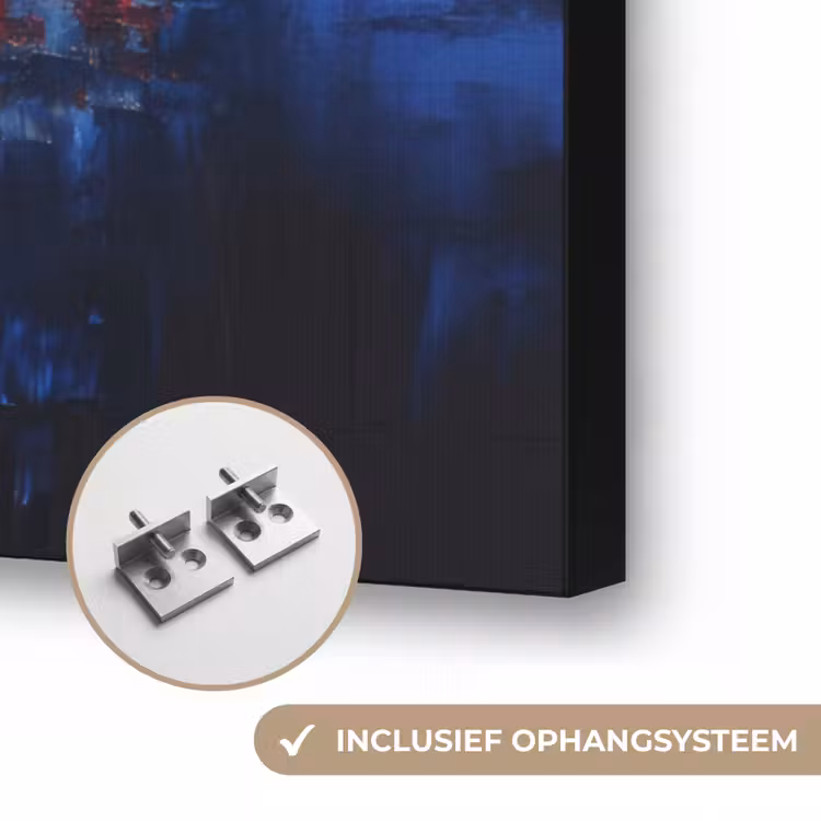 Art Frame - Skyline Toronto - Modern - Stadslicht - Blauw — 6