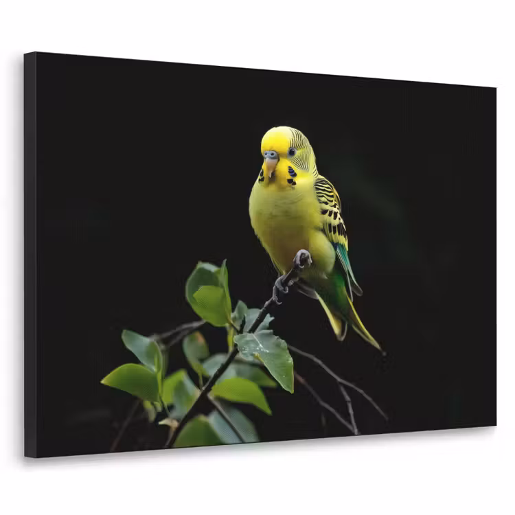 Art Frame - Parkiet - Tak - Bladeren - Geel — 1