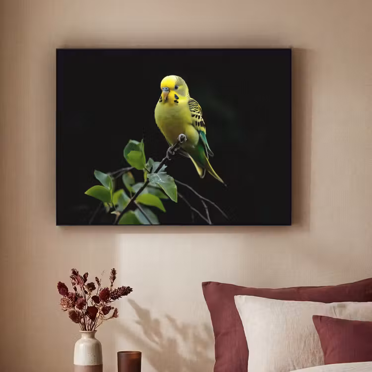 Art Frame - Parkiet - Tak - Bladeren - Geel — 3