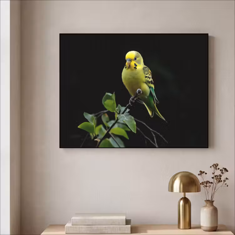 Art Frame - Parkiet - Tak - Bladeren - Geel — 5